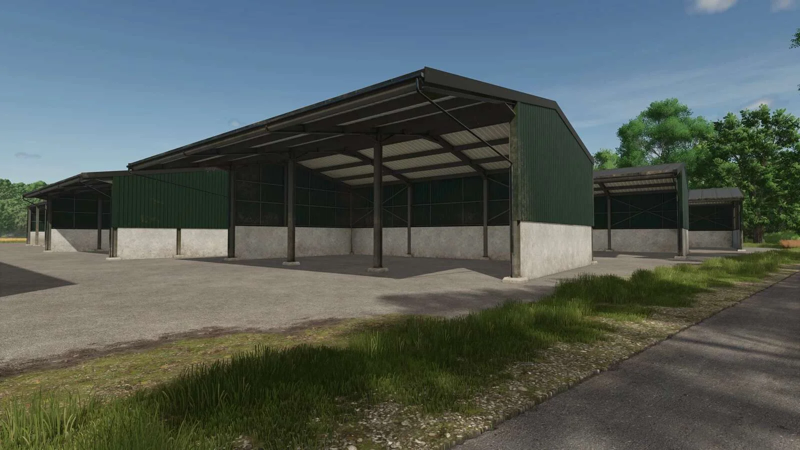 FS25 Metal Shelter Pack v1.0 Objects Mod FS25 Mod Free Download