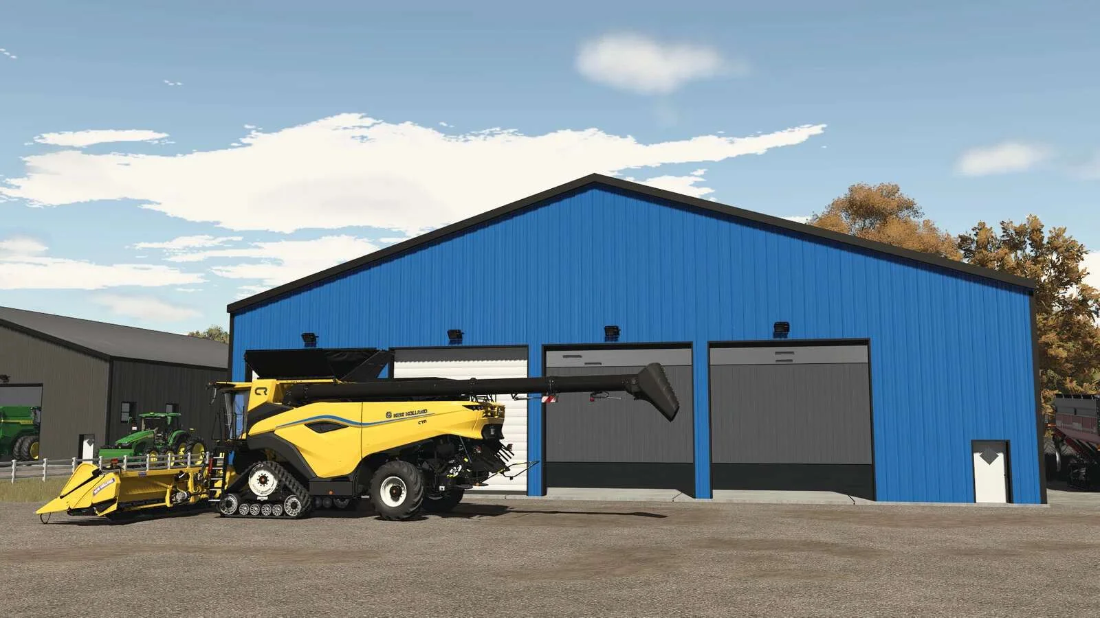 FS25 Metal Storage With Workshop v1.0 Objects Mod FS25 Mod Free Download