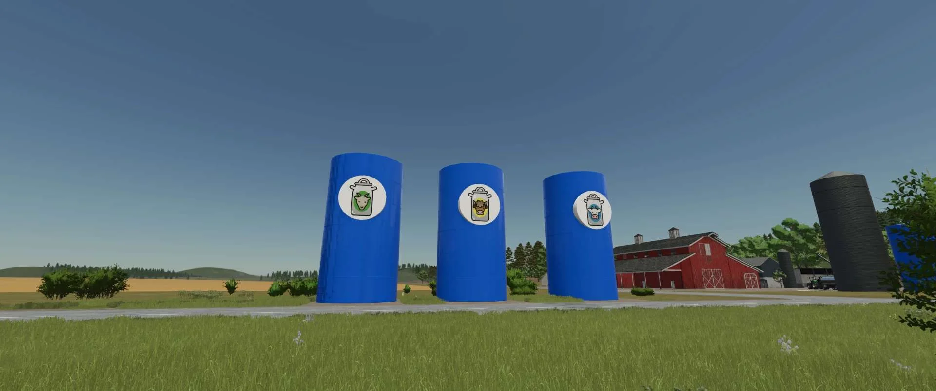 FS25 Milk Silo v1.0 Objects Mod FS25 Mod Free Download