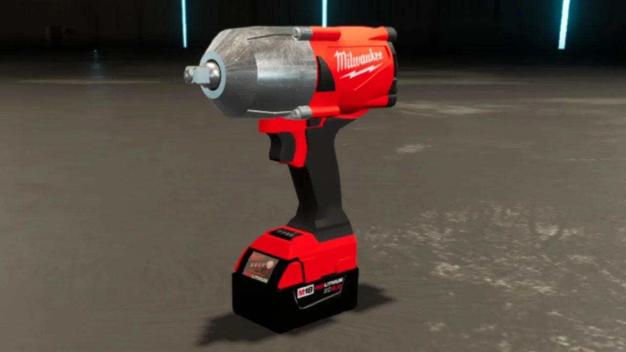 FS25 Milwaukee / Dewalt Drill V1.0 Objects Mod FS25 Mod Free Download