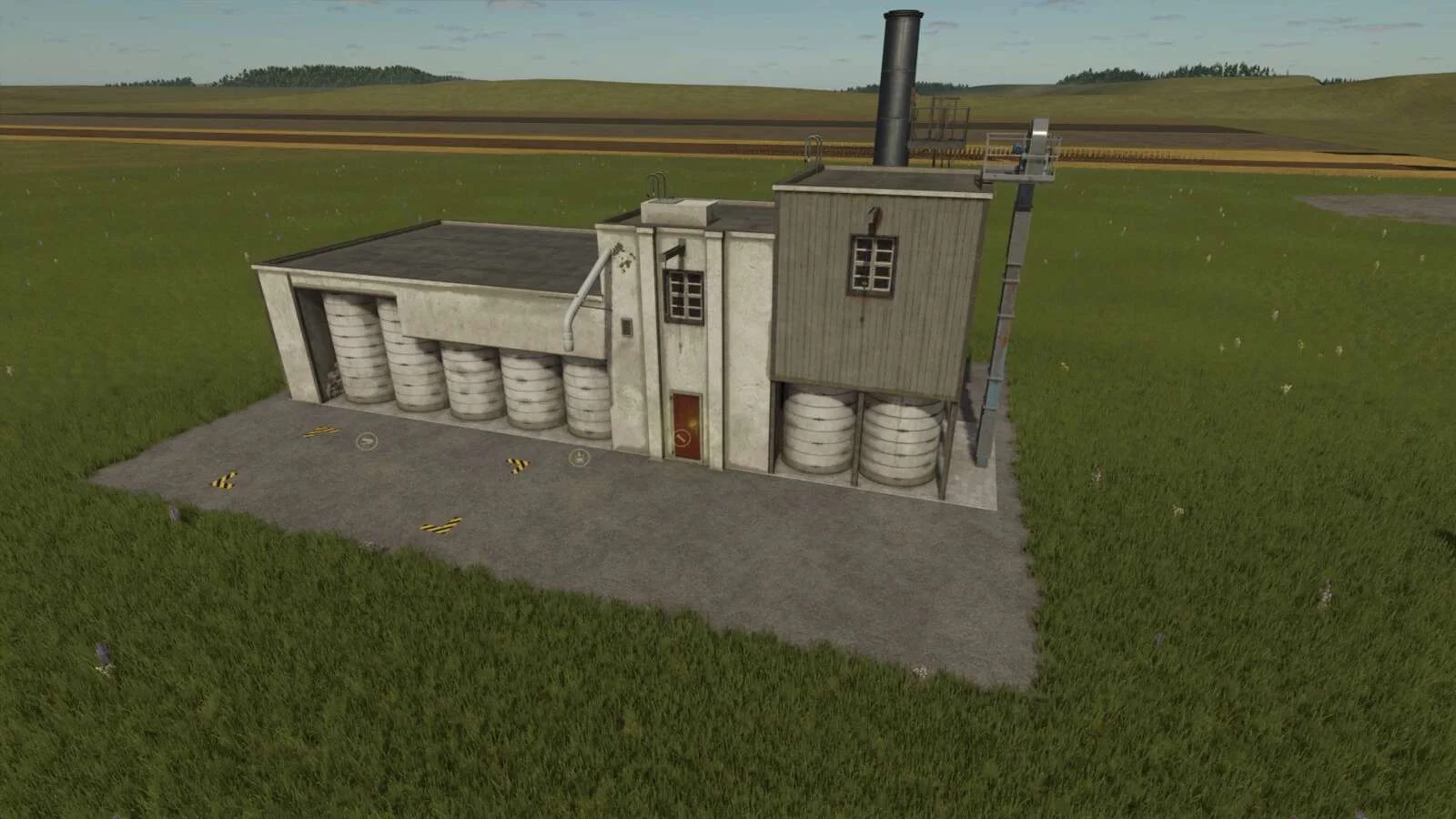 FS25 Mixing Mill Pack v1.0 Objects Mod FS25 Mod Free Download