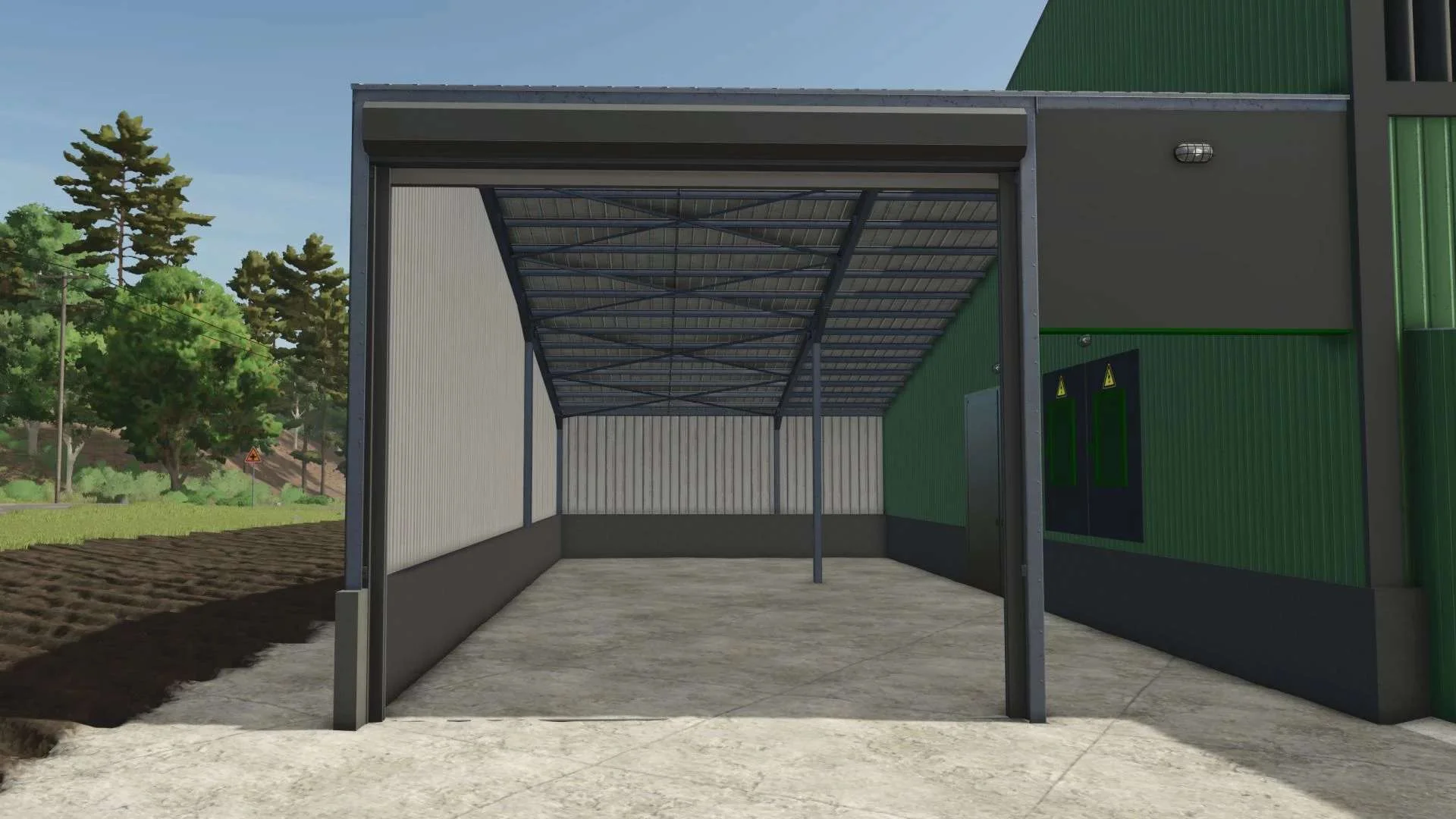 FS25 Modern animal silo v1.0 Objects Mod FS25 Mod Free Download