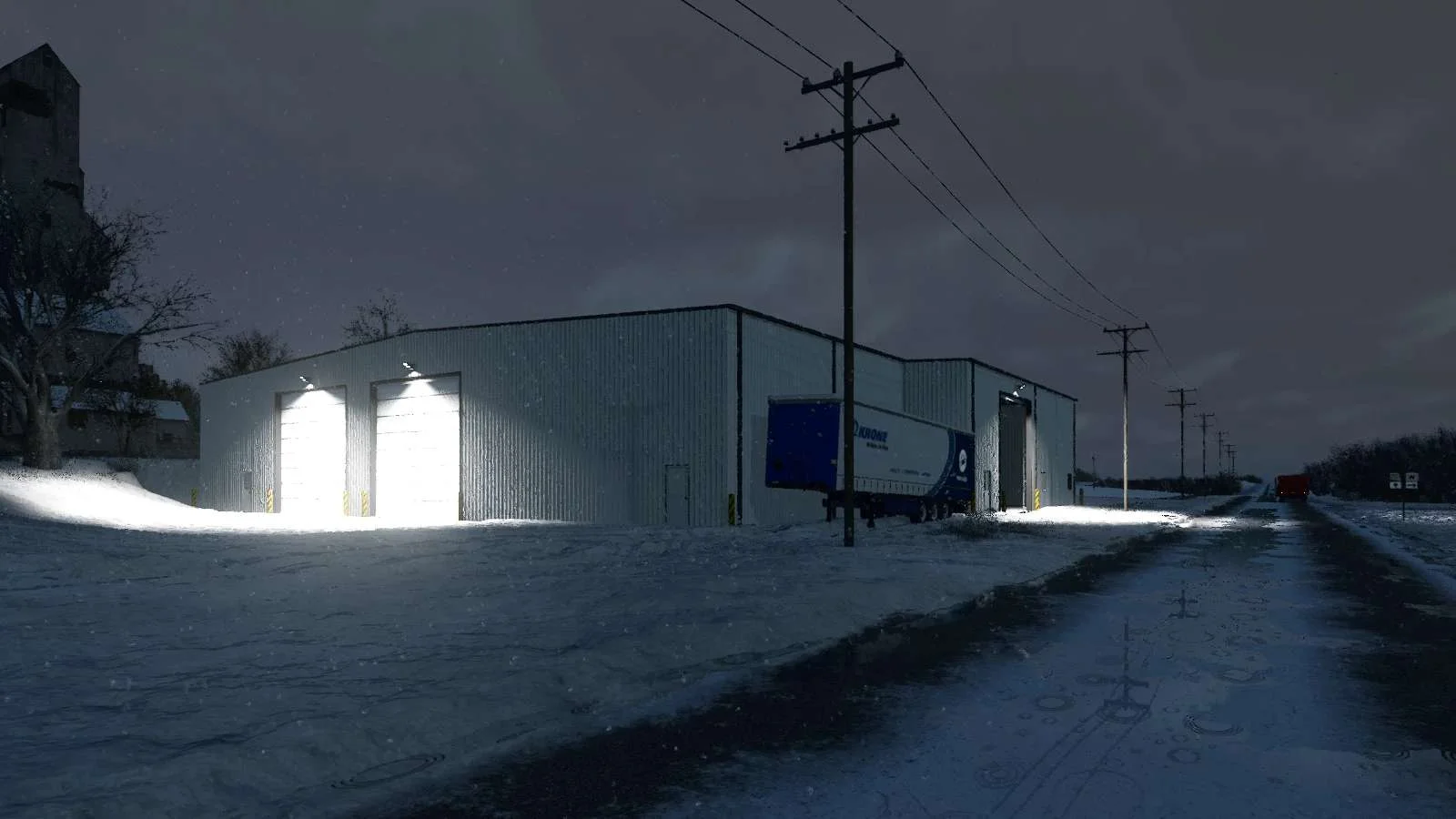 FS25 Modern Metal Shop Pack v1.0 Objects Mod FS25 Mod Free Download