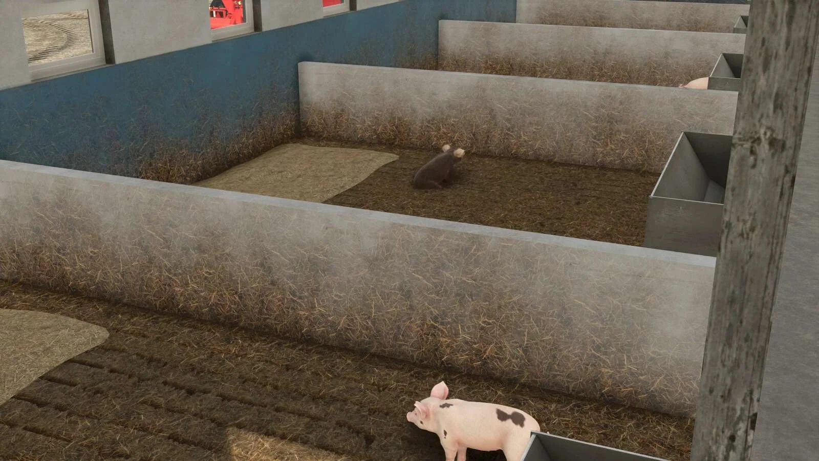 FS25 Modern Pigsty v1.0.0.1 Objects Mod FS25 Mod Free Download