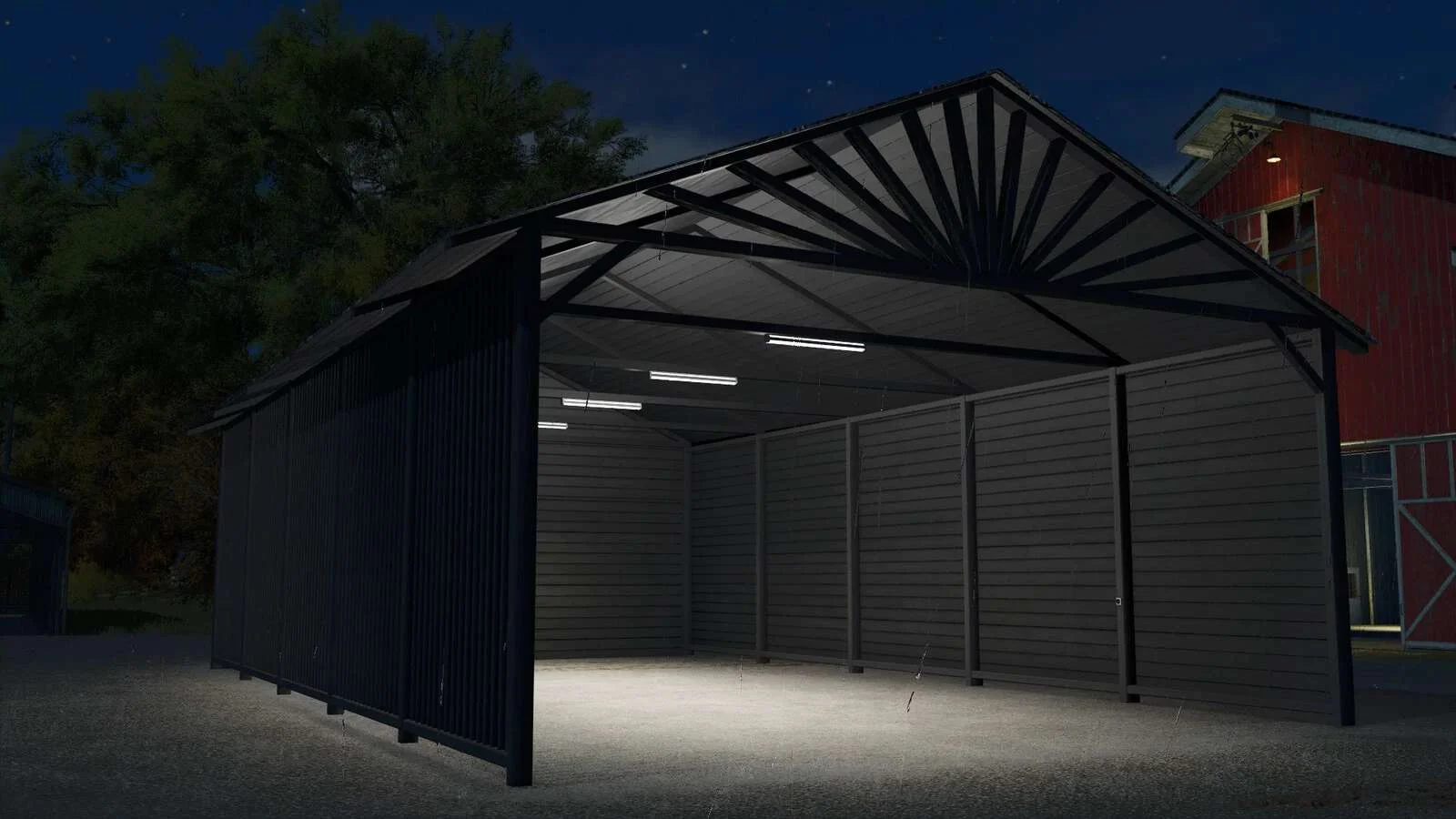 FS25 Modern Wooden Shed v1.0.0.1 Objects Mod FS25 Mod Free Download