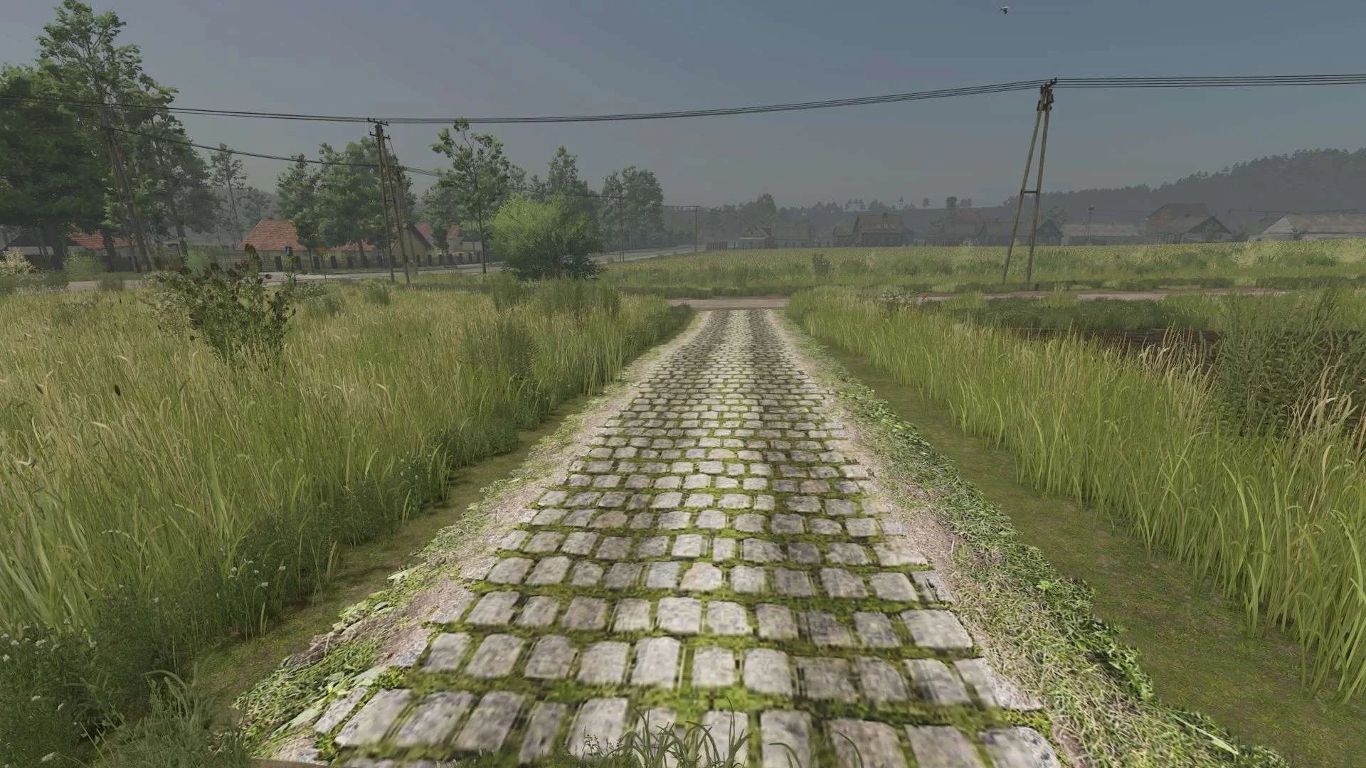 FS25 Mud and cobblestone Roads V1.0.0.2 Objects Mod FS25 Mod Free Download