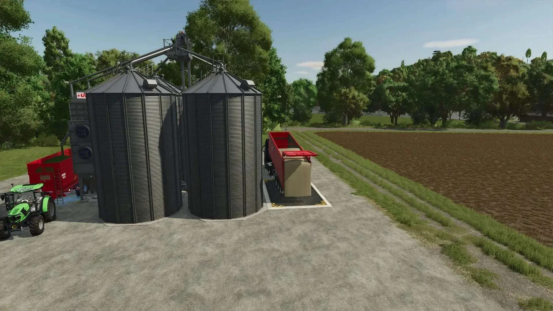 FS25 Multifruit Silo And Production Pack v1.1 Objects Mod FS25 Mod Free Download