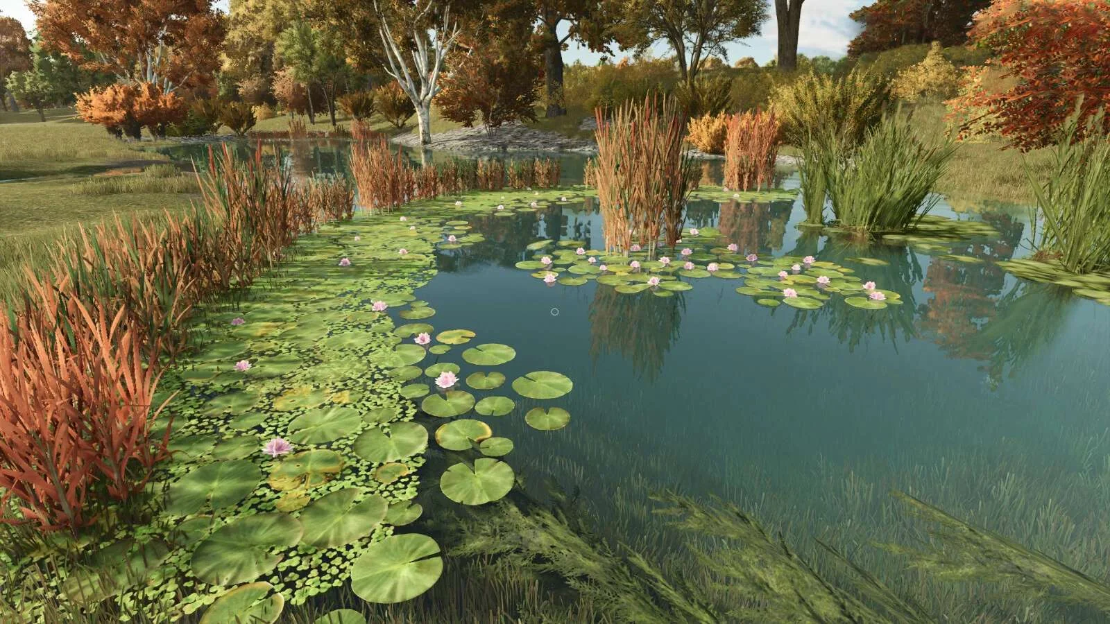 FS25 Natural Waterplants v1.0 Objects Mod FS25 Mod Free Download
