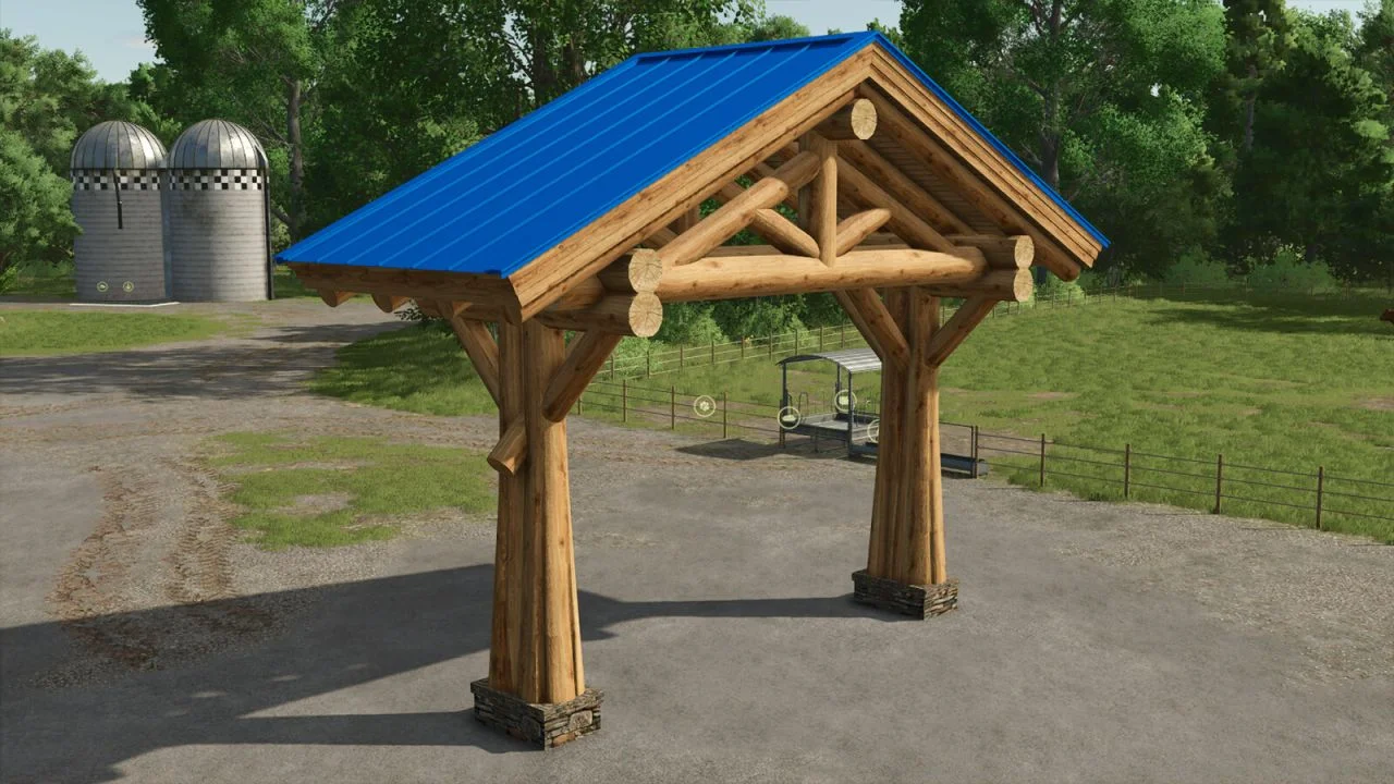 FS25 New England Entryway V1.1 Objects Mod FS25 Mod Free Download
