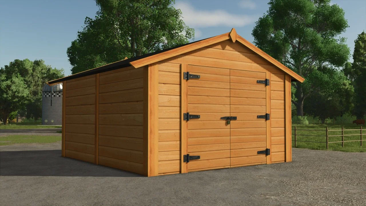 FS25 New England Shed V1.0 Objects Mod FS25 Mod Free Download