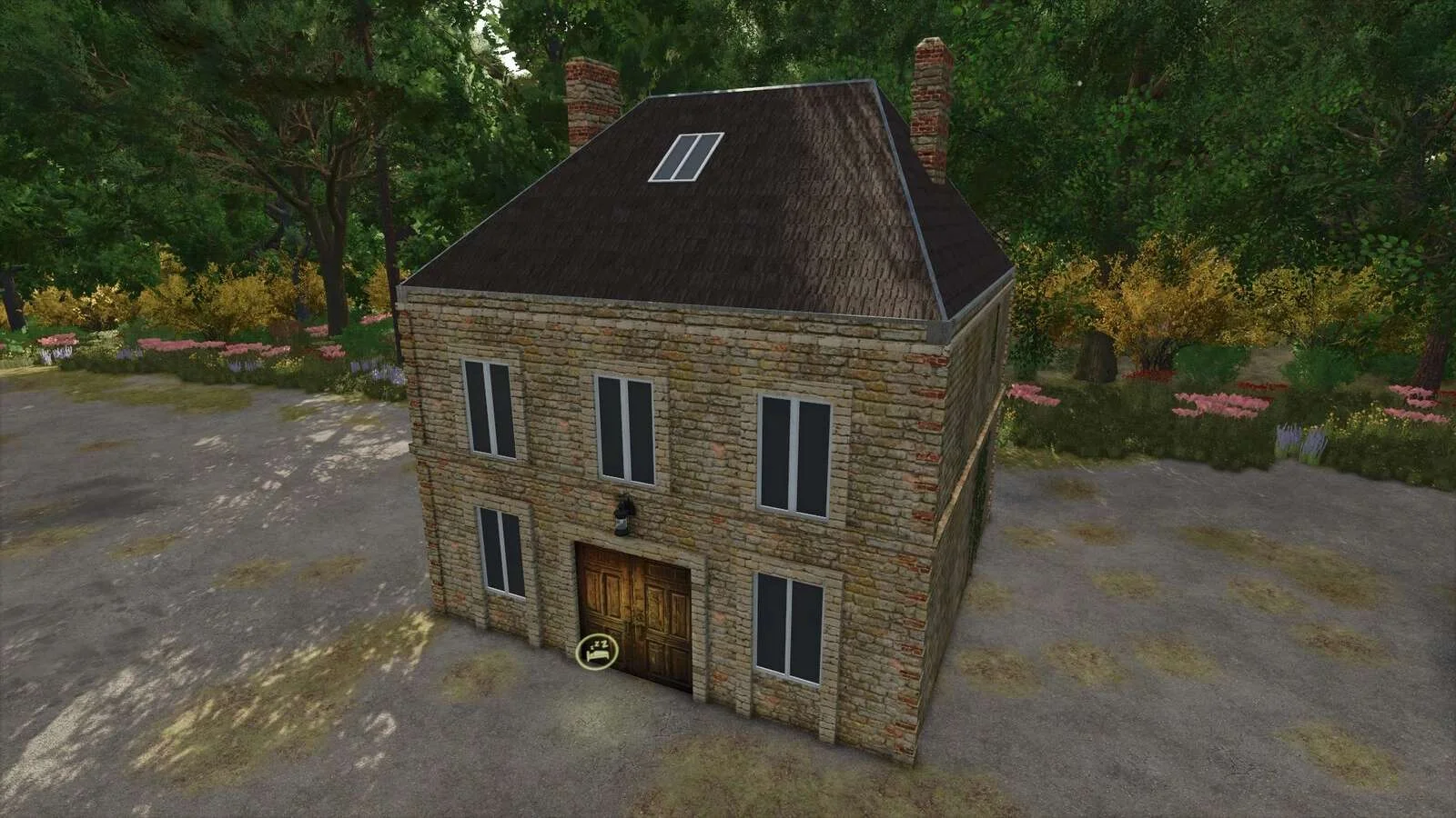 FS25 Normandy House v1.0 Objects Mod FS25 Mod Free Download