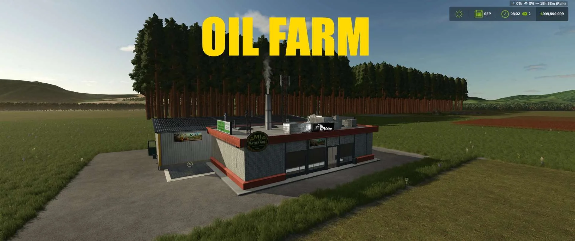 FS25 OIL FARM v1.0 Objects Mod FS25 Mod Free Download
