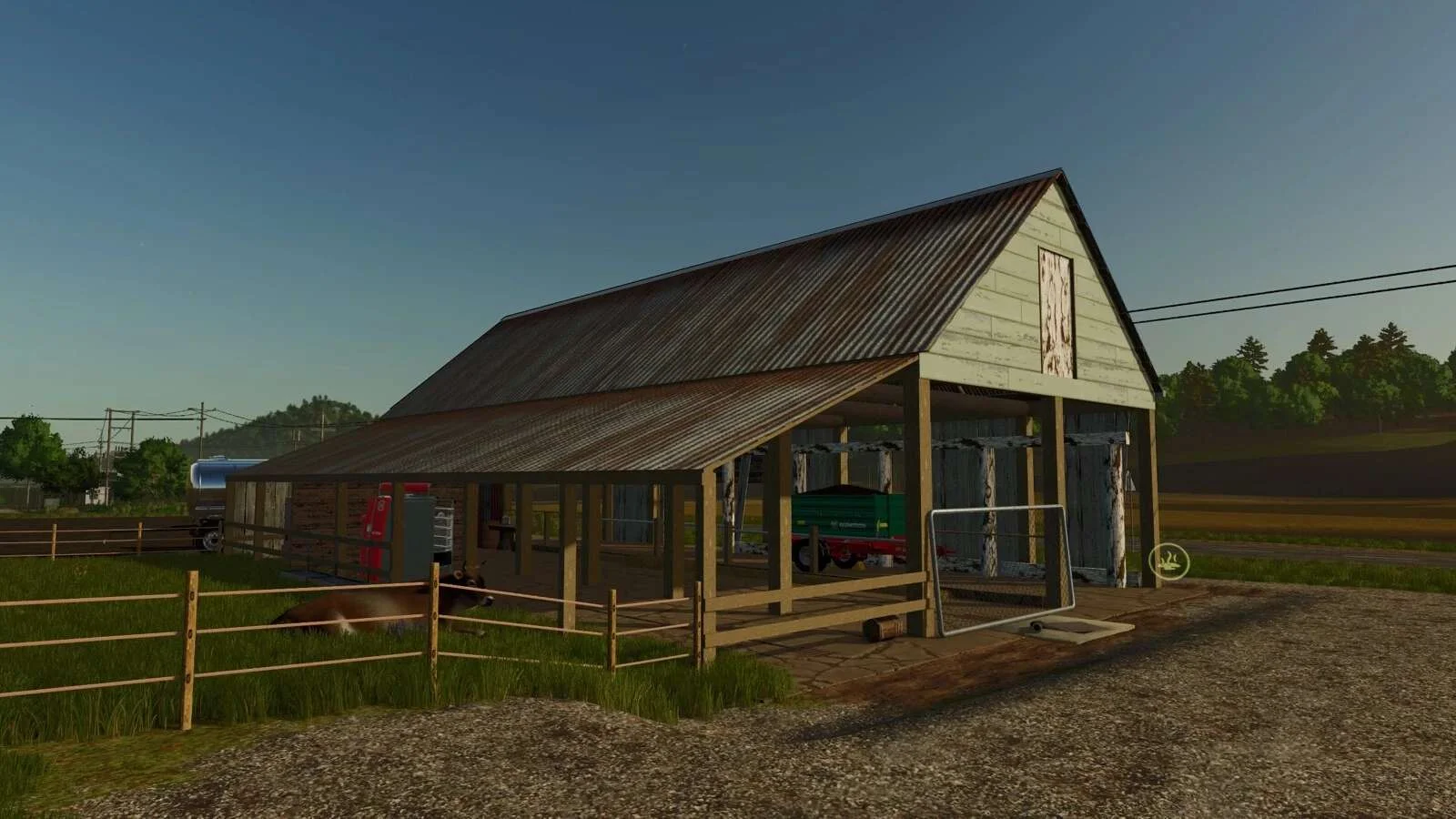 FS25 Old Australian MilkShed v1.0 Objects Mod FS25 Mod Free Download