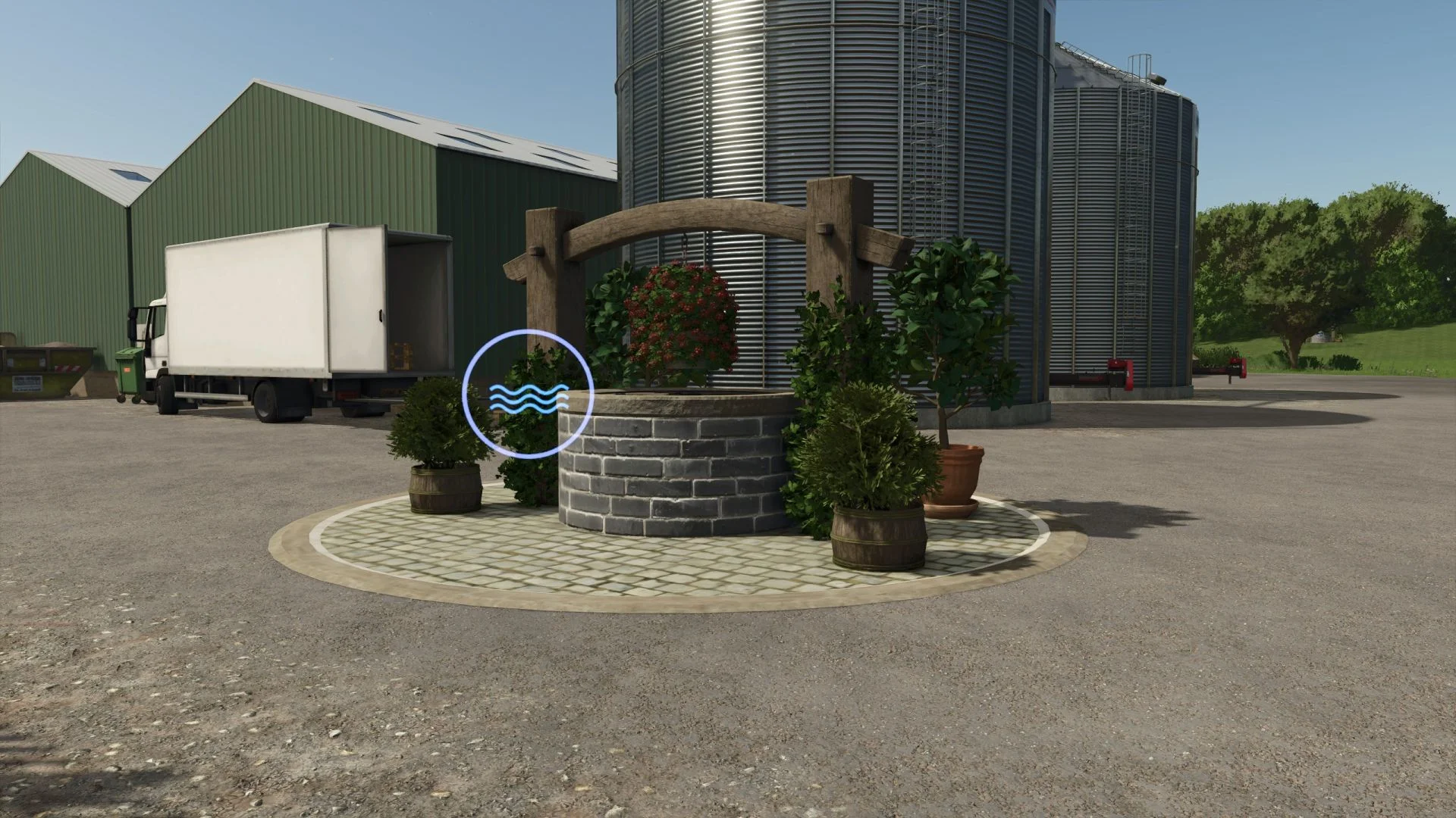 FS25 Old fountain V1.0 Objects Mod FS25 Mod Free Download
