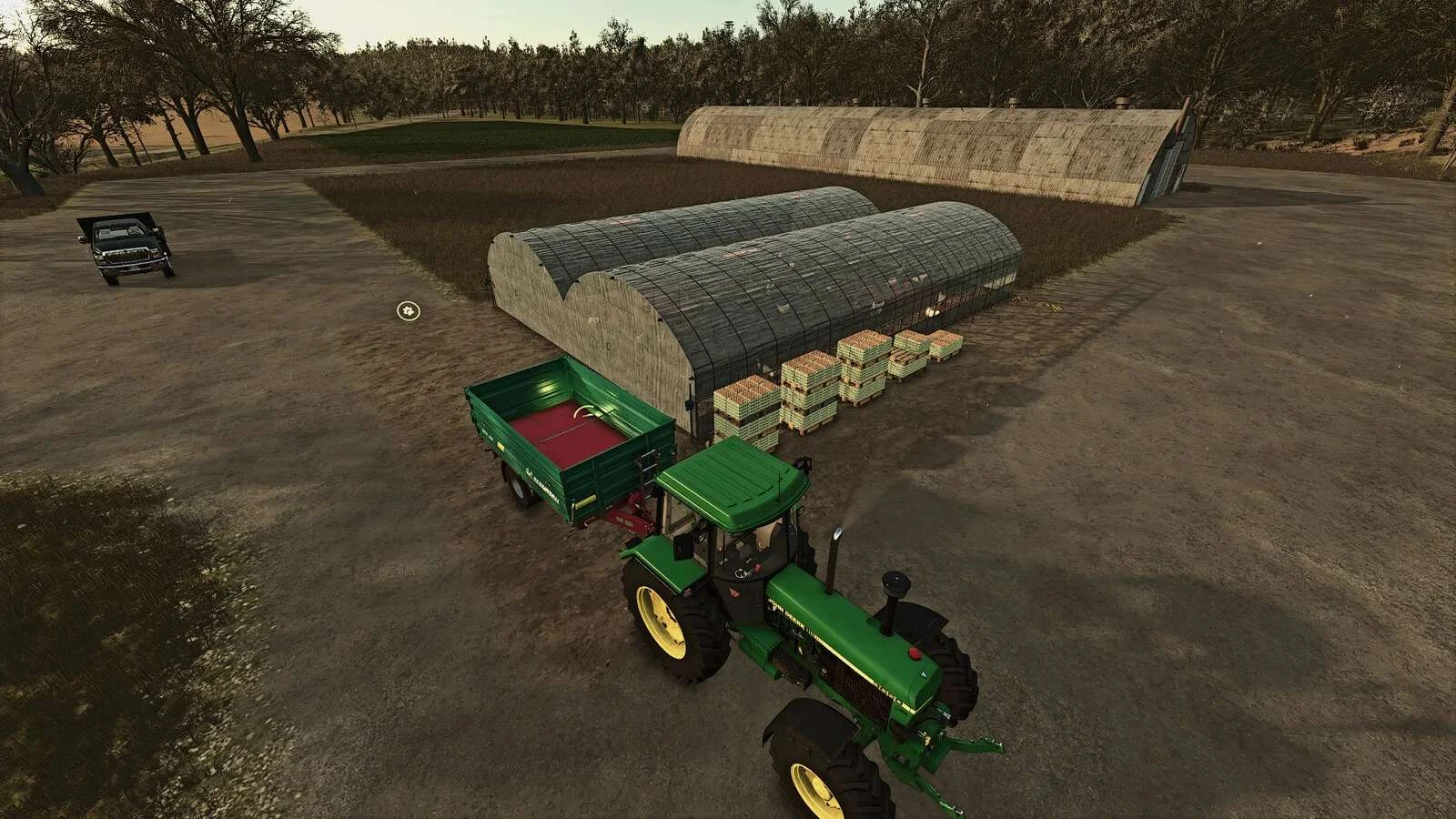 FS25 Old Greenhouse Chicken Coop v1.0 Objects Mod FS25 Mod Free Download