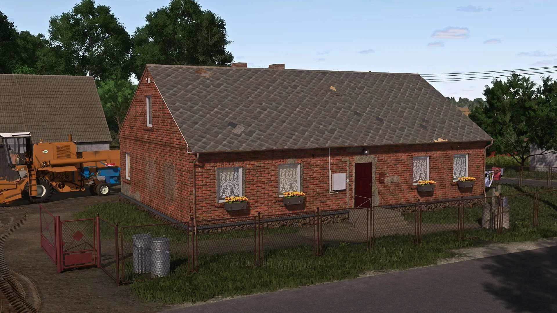 FS25 Old Post German House v1.0 Objects Mod FS25 Mod Free Download