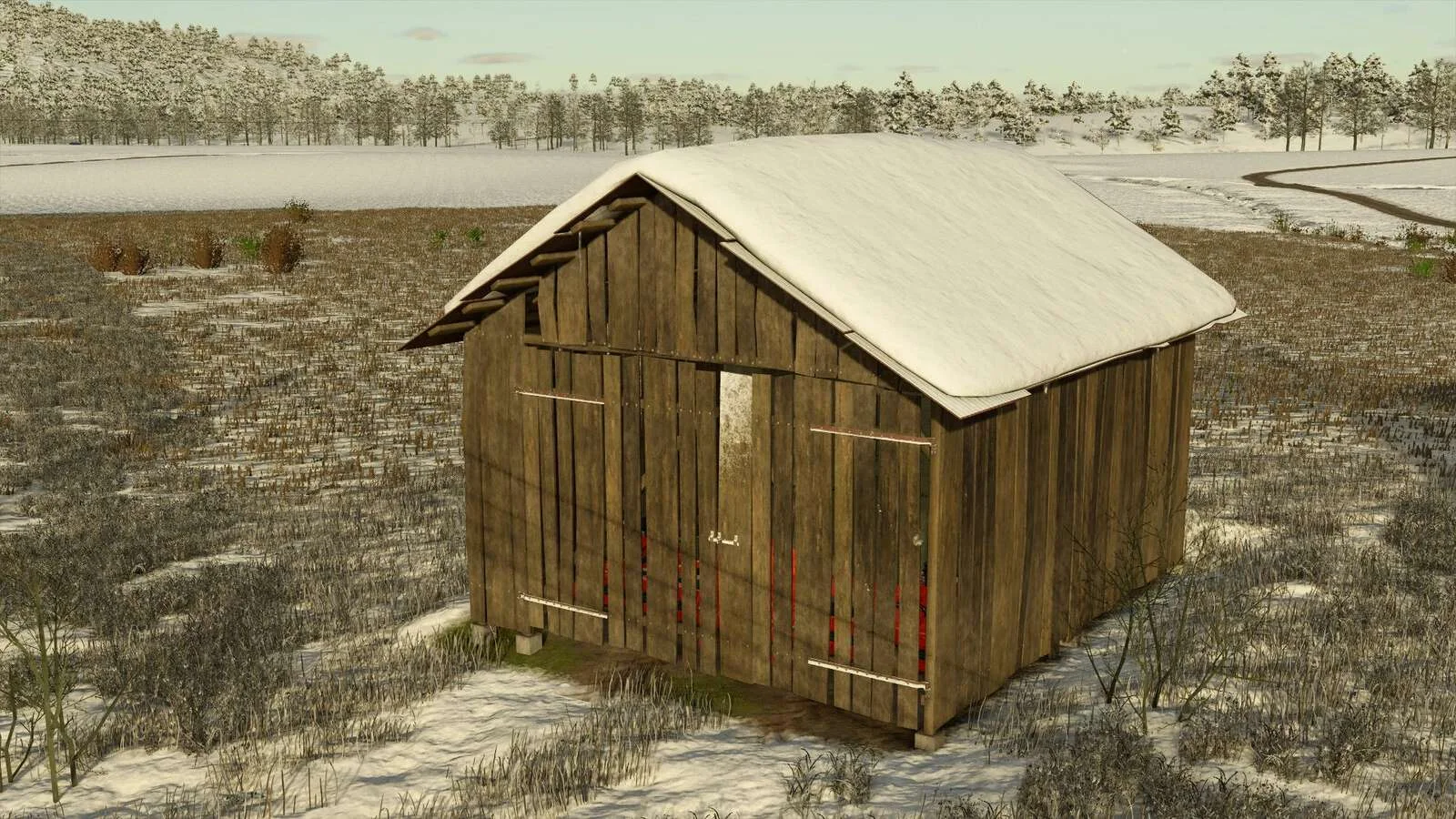 FS25 Old Shed v1.0 Objects Mod FS25 Mod Free Download