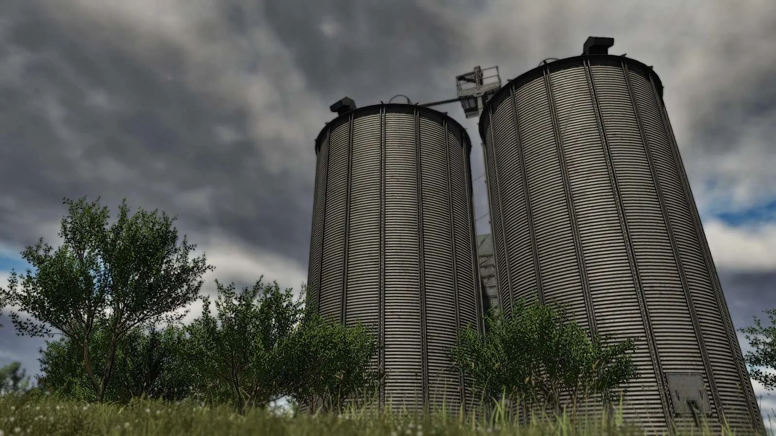 FS25 Old Silo Bins v1.0 Objects Mod FS25 Mod Free Download