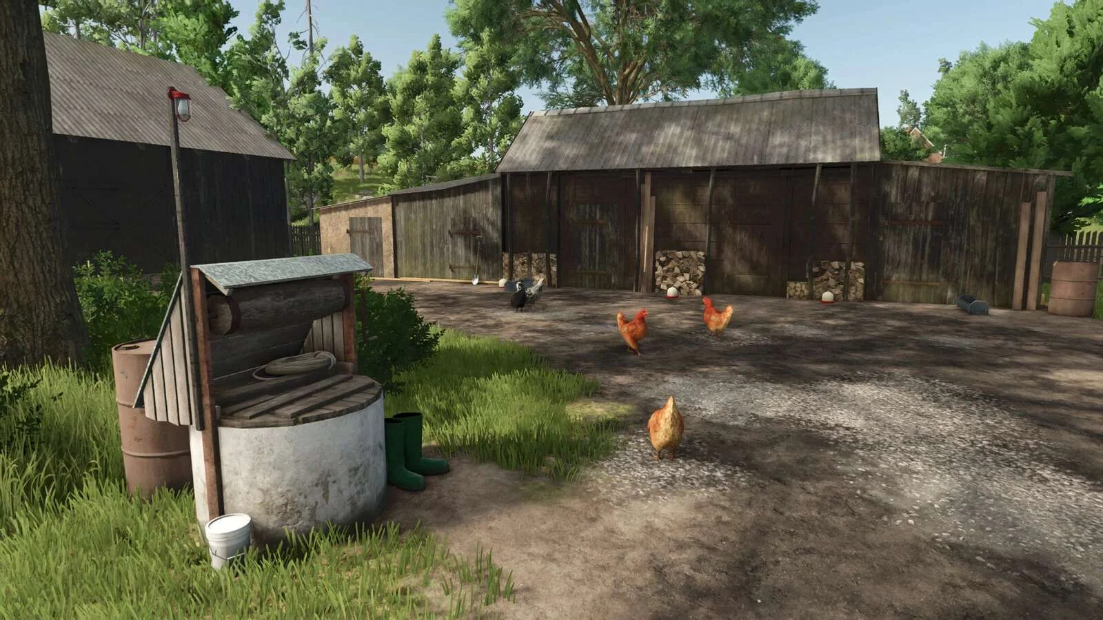 FS25 Old Small Buildings Pack v1.0 Objects Mod FS25 Mod Free Download