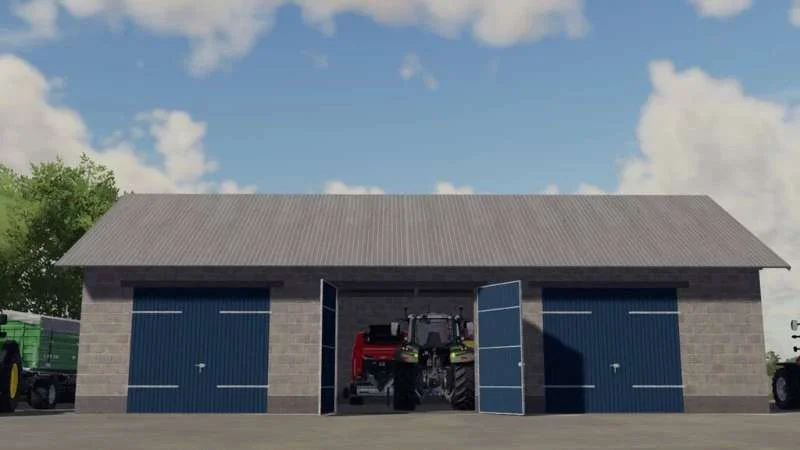 FS25 Old Small Garage v1.0 Objects Mod FS25 Mod Free Download