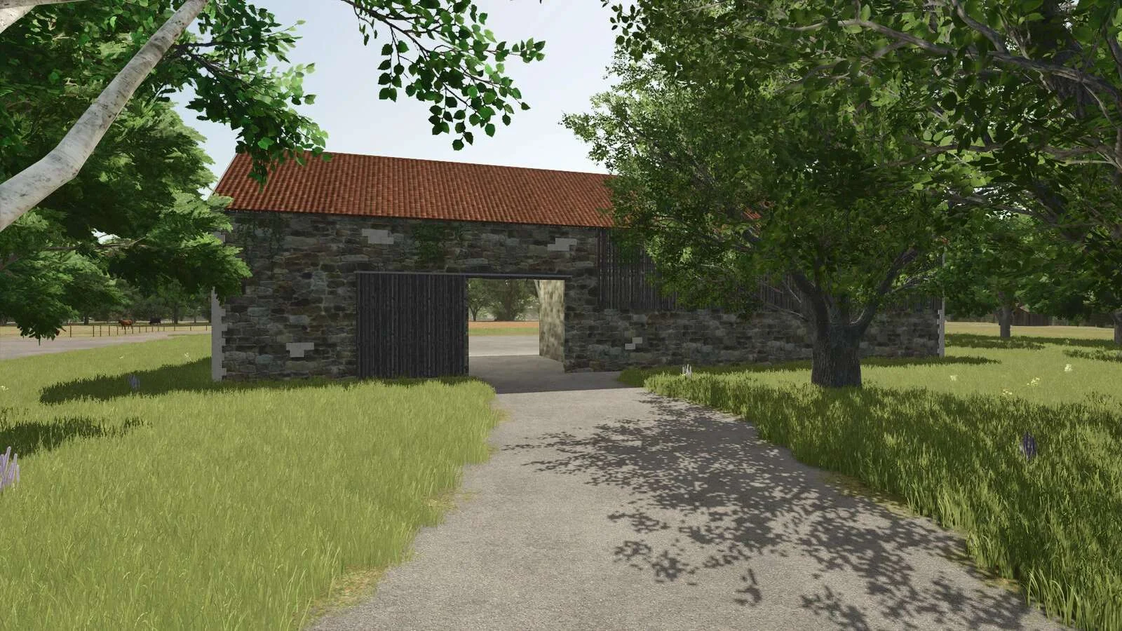 FS25 Old Stone Building v1.0 Objects Mod FS25 Mod Free Download