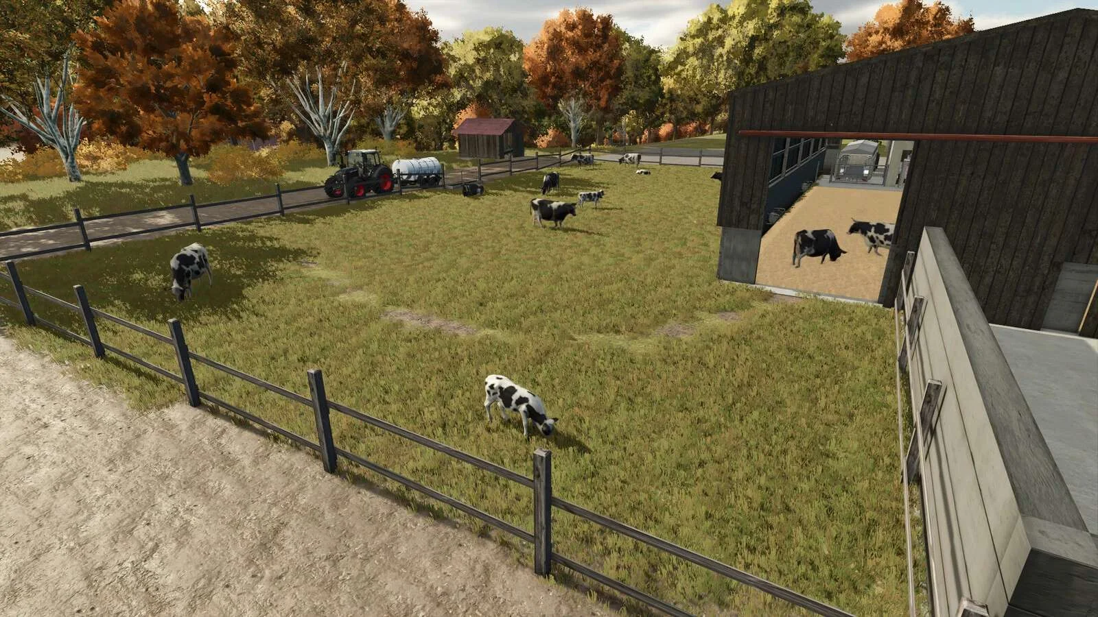FS25 Old Wooden Barn v1.0 Objects Mod FS25 Mod Free Download