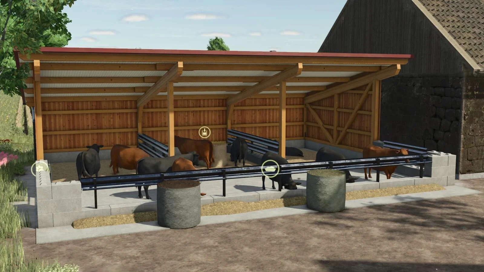 FS25 Open Shed Pack v1.0 Objects Mod FS25 Mod Free Download