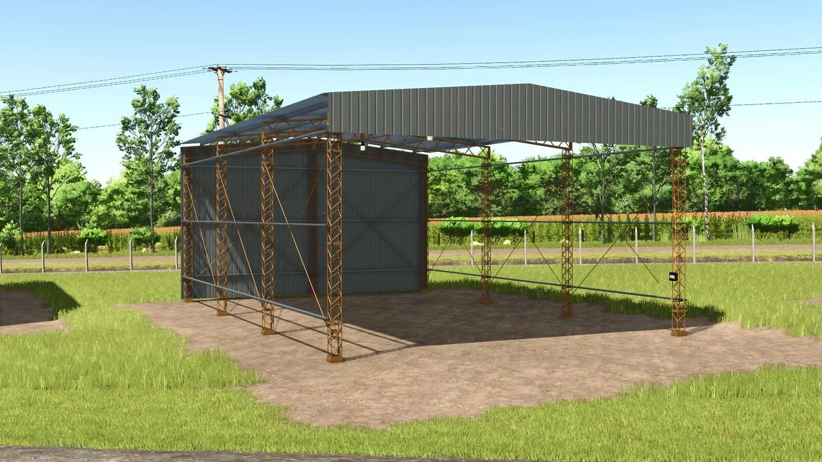 FS25 Pack Of Argentine Sheds v1.0 Objects Mod FS25 Mod Free Download