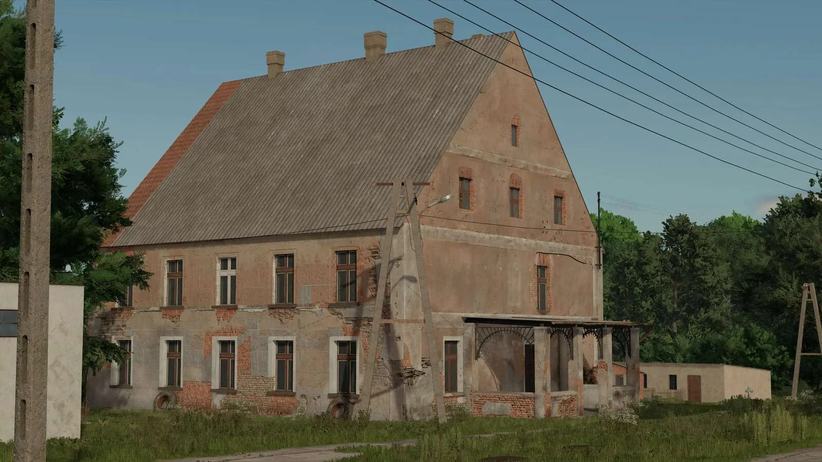 FS25 Palace In Lazniki v1.0 Objects Mod FS25 Mod Free Download
