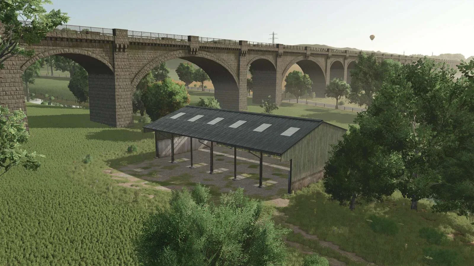 FS25 Pallegney Buildings Pack v1.1.0.1 Objects Mod FS25 Mod Free Download