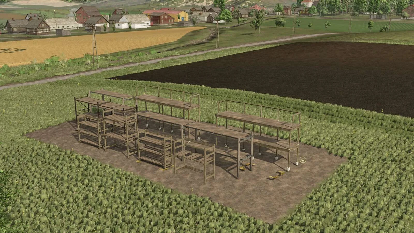 FS25 Pallet Storage v1.0 Objects Mod FS25 Mod Free Download