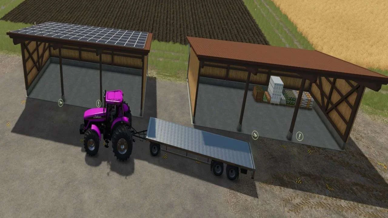FS25 Pallet warehouse v1.0 Objects Mod FS25 Mod Free Download