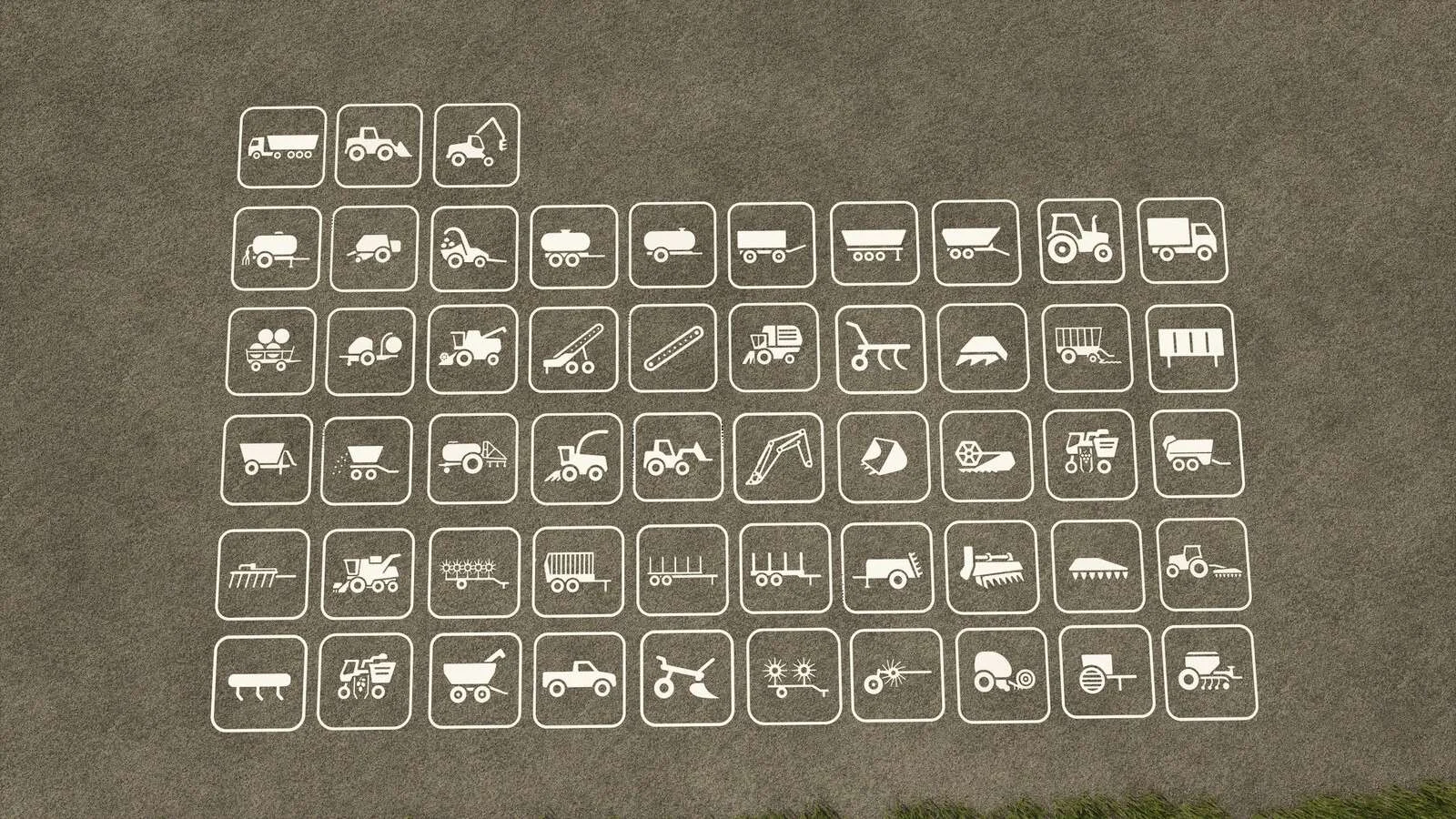 FS25 Parking Lot Markings v1.0 Objects Mod FS25 Mod Free Download