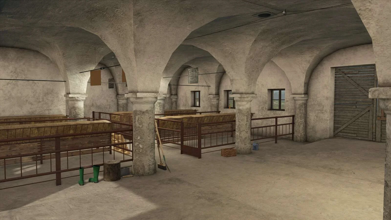 FS25 PGR Animal Barns Pack v1.0 Objects Mod FS25 Mod Free Download