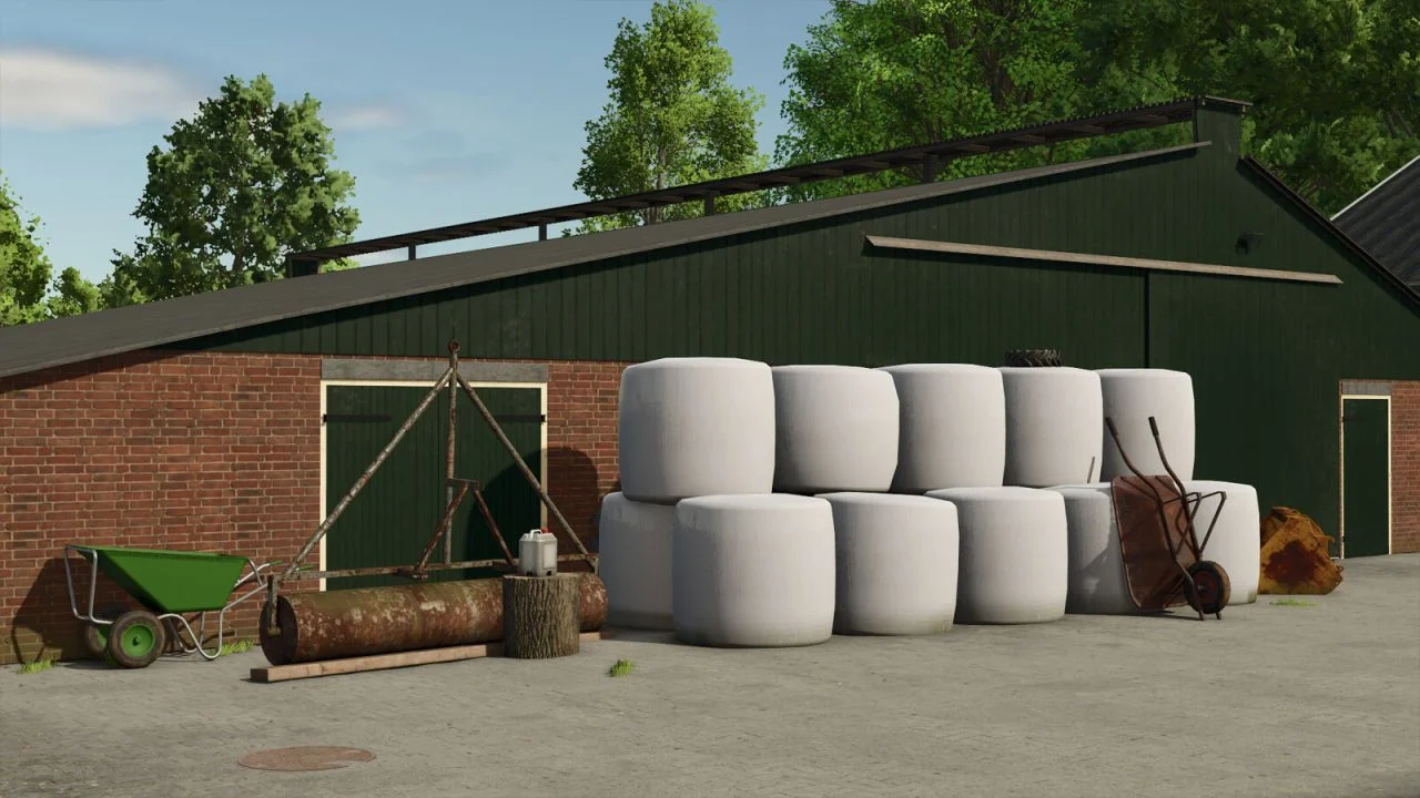 FS25 Placeable Farm Package V1.1 Objects Mod FS25 Mod Free Download