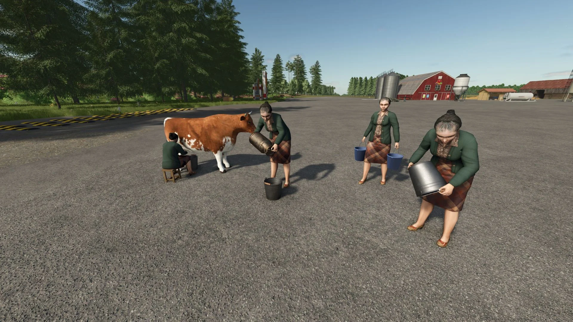 FS25 Placeable Granny Pack V1.0 Objects Mod FS25 Mod Free Download