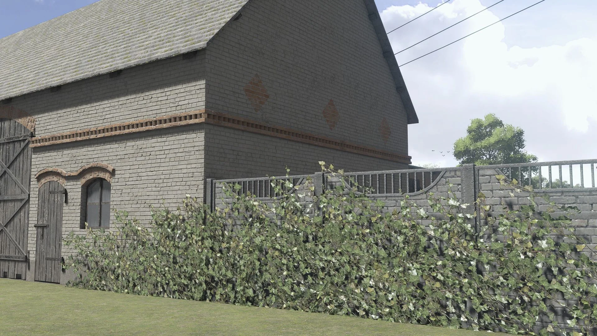 FS25 Placeable ivy bush v1.0 Objects Mod FS25 Mod Free Download