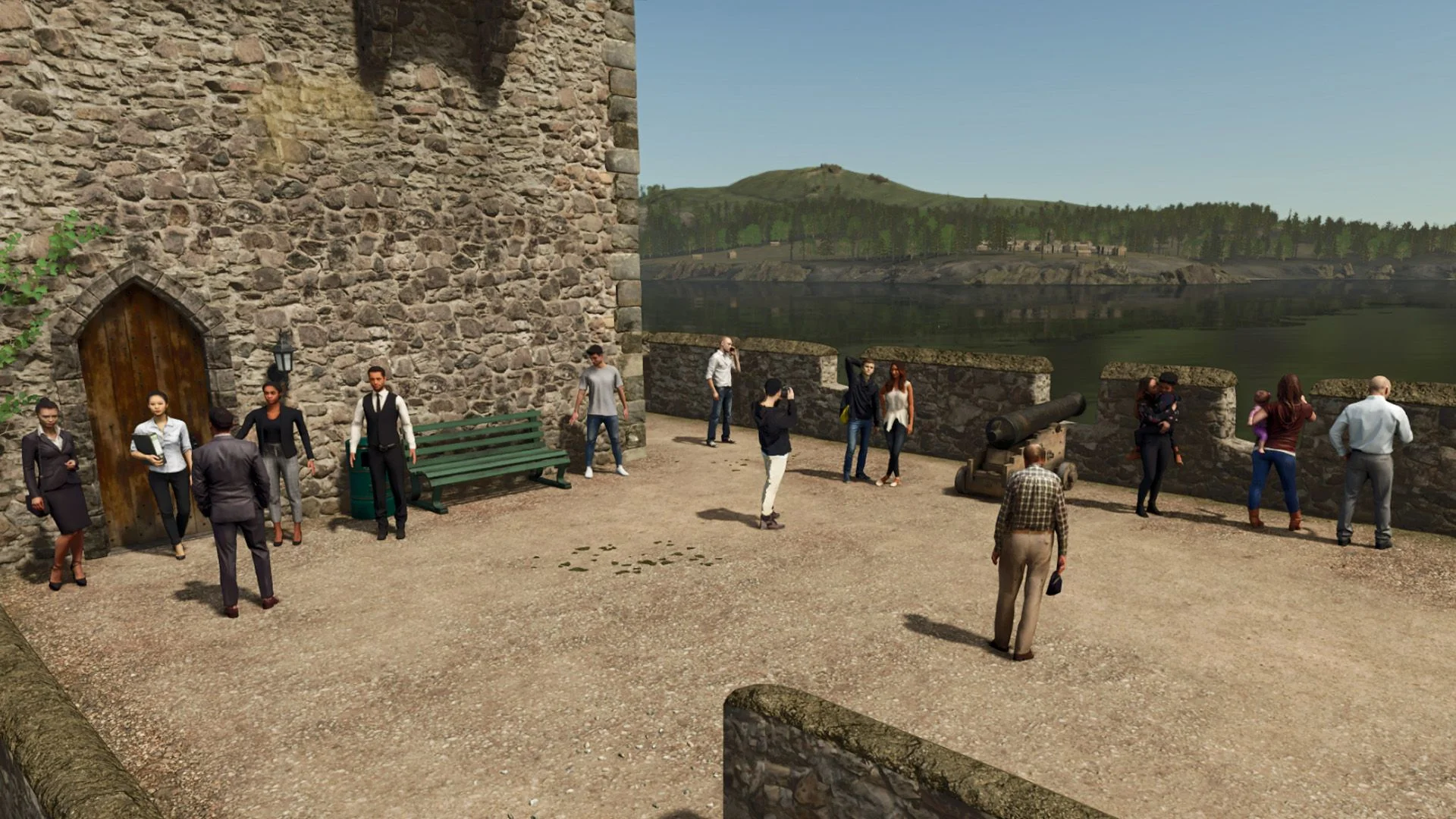 FS25 Placeable People Roleplay V1.0.0.1 Objects Mod FS25 Mod Free Download