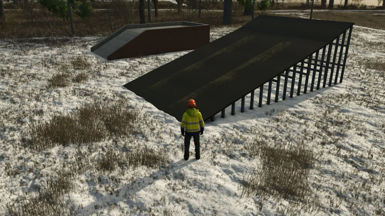FS25 Placeable Ramp V1.2 Objects Mod FS25 Mod Free Download