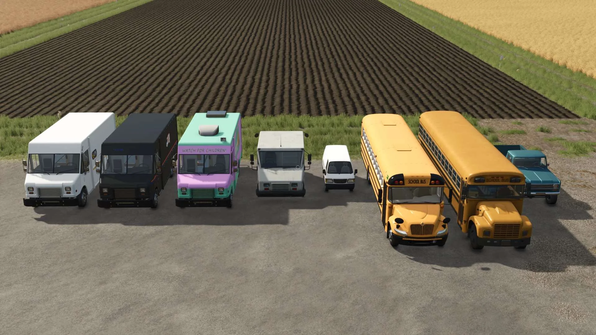 FS25 Placeable Vehicles Vol.1 v1.0 Objects Mod FS25 Mod Free Download