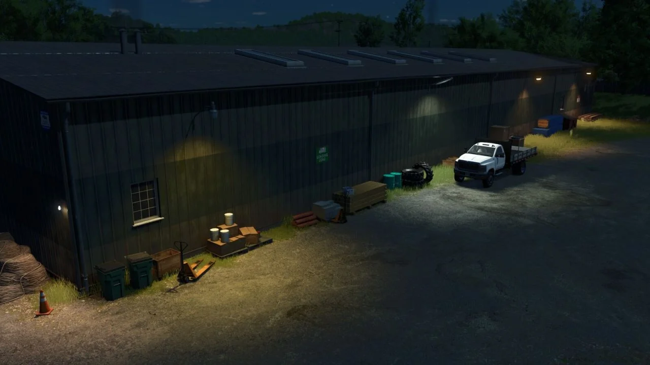 FS25 Placeable Wall Lights V1.0.1.1 Objects Mod FS25 Mod Free Download
