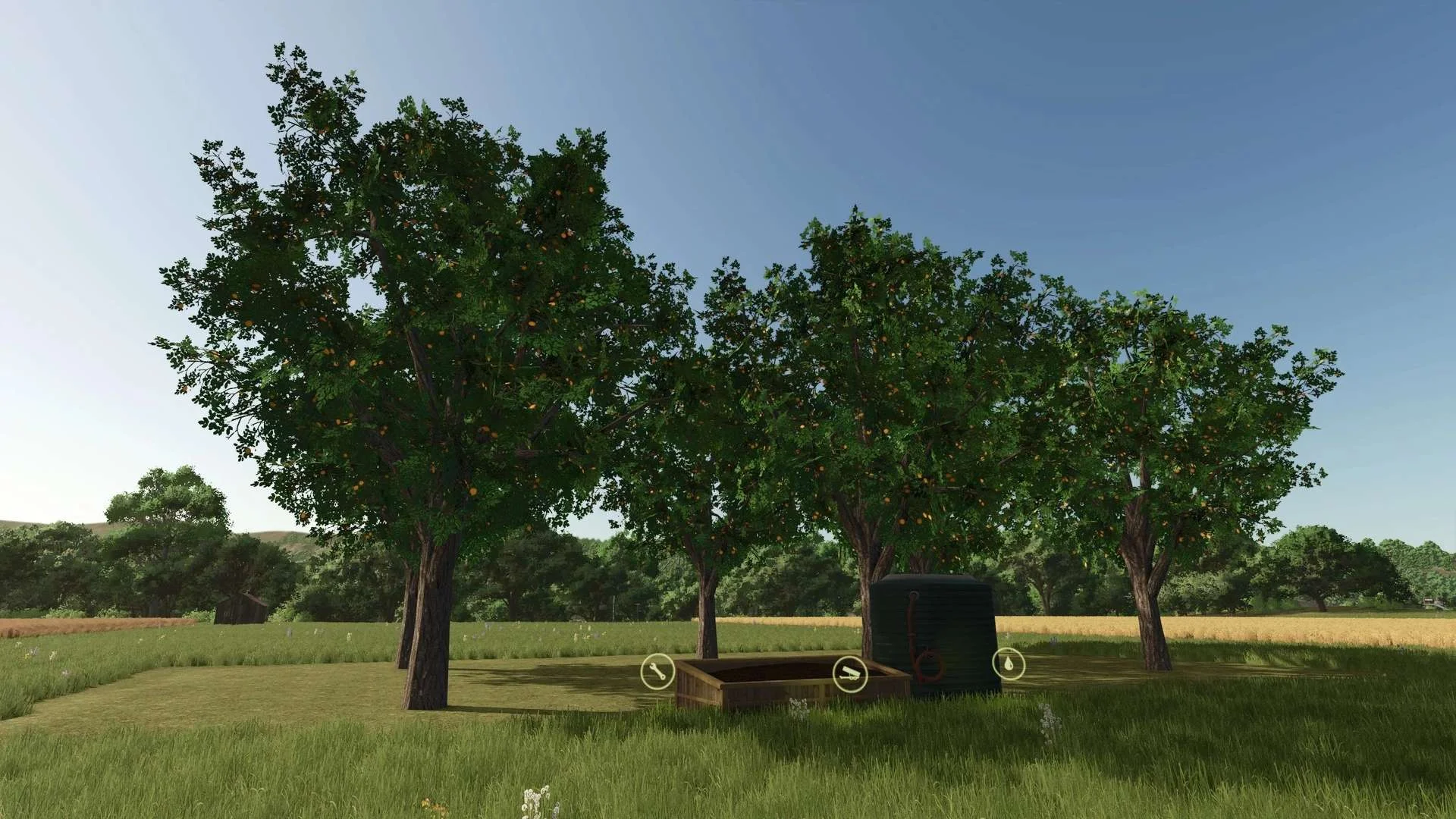 FS25 Plantations and fruit trees v1.2 Objects Mod FS25 Mod Free Download