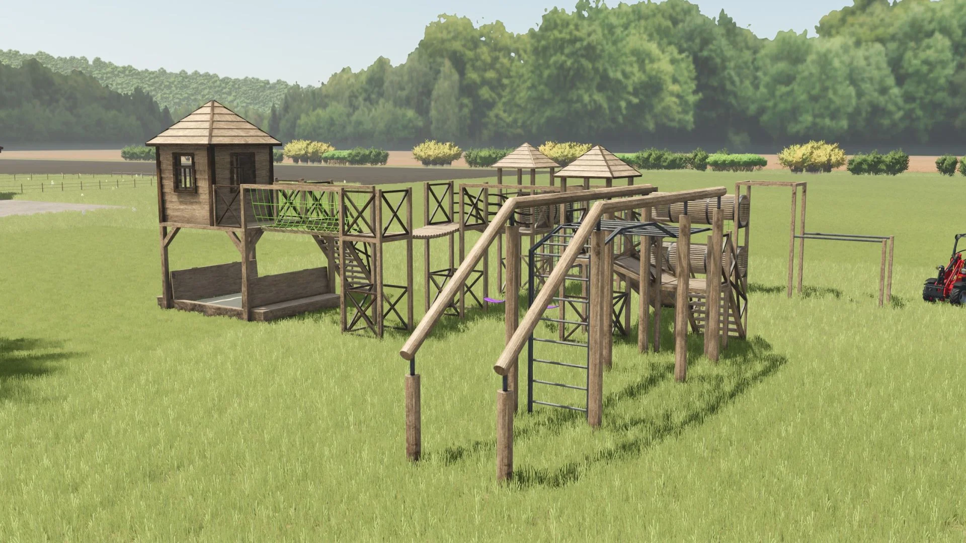 FS25 Playground Decorations v1.0 Objects Mod FS25 Mod Free Download