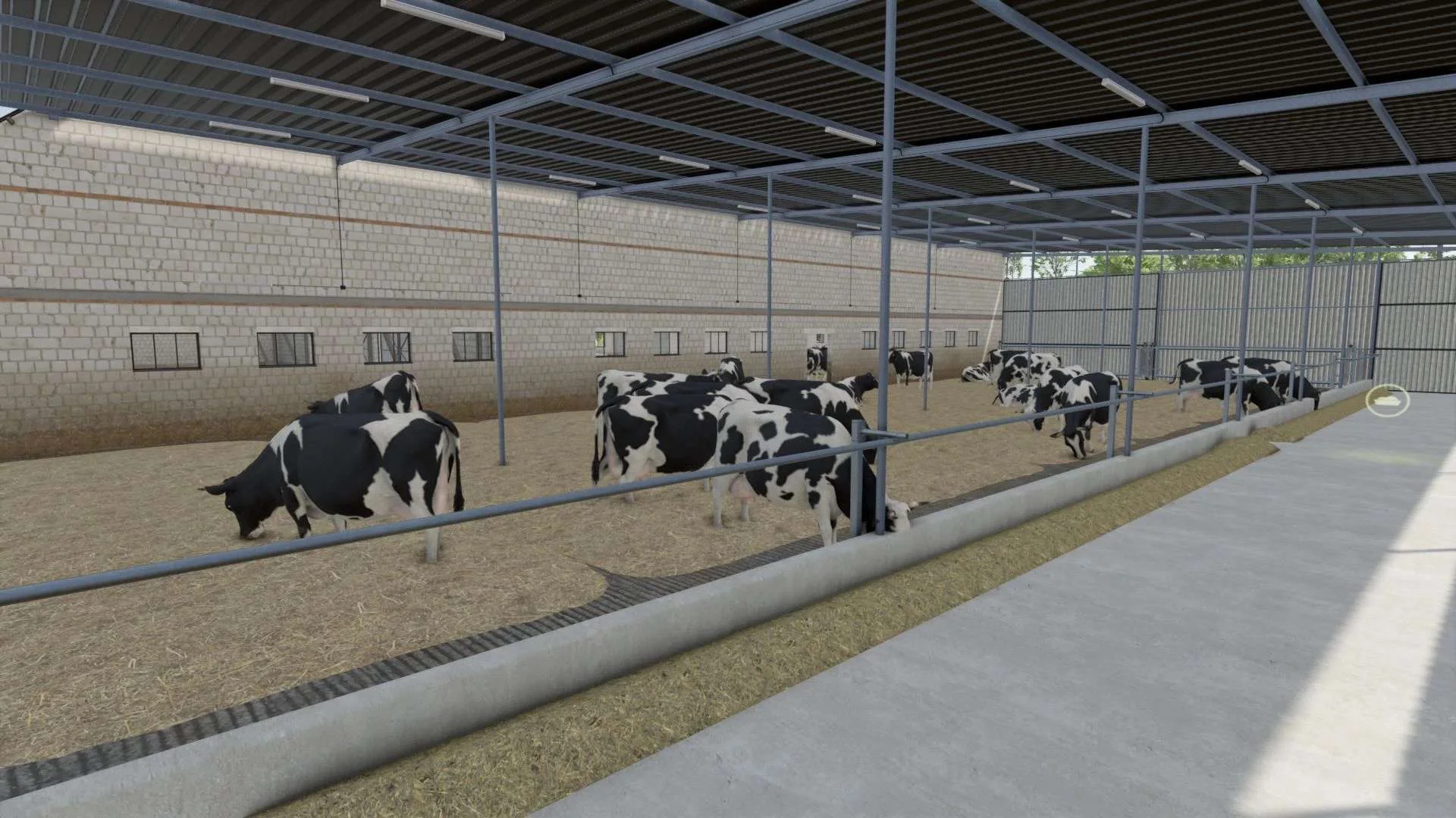 FS25 Polish Building With Cows v1.0 Objects Mod FS25 Mod Free Download