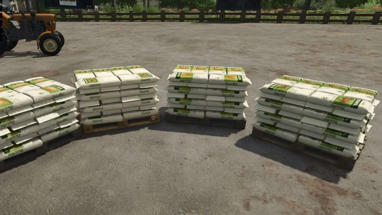 FS25 Polish Feed Pallets v1.0 Objects Mod FS25 Mod Free Download