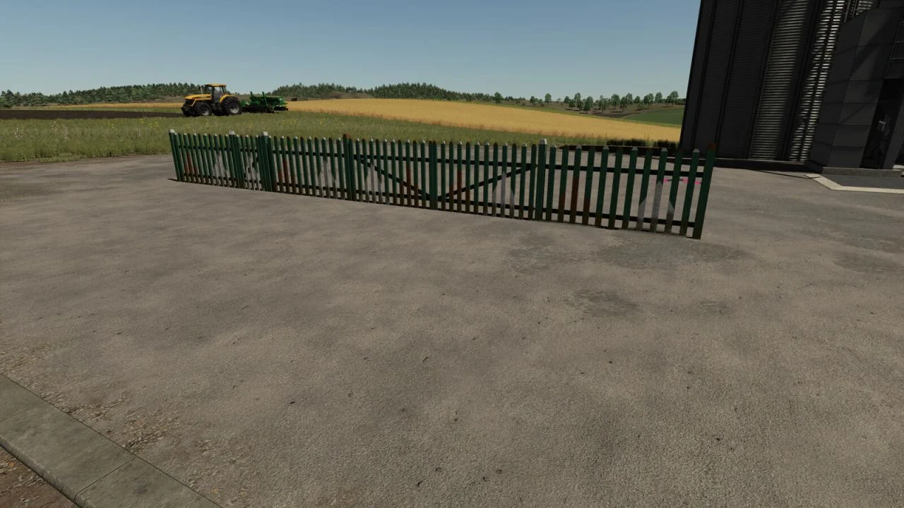 FS25 Polish Fence V1.0 Objects Mod FS25 Mod Free Download