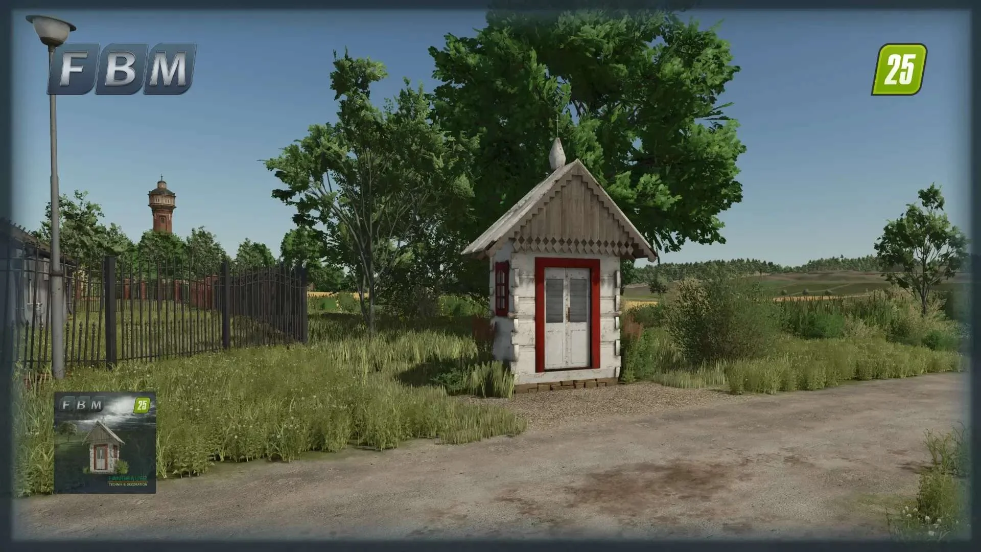 FS25 Polska Chapel 1924 v1.0 Objects Mod FS25 Mod Free Download