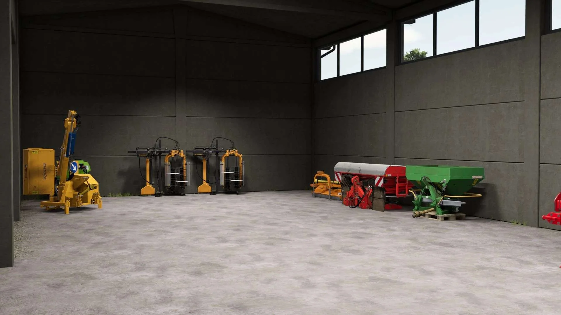 FS25 Prefabricated warehouses v1.0 Objects Mod FS25 Mod Free Download