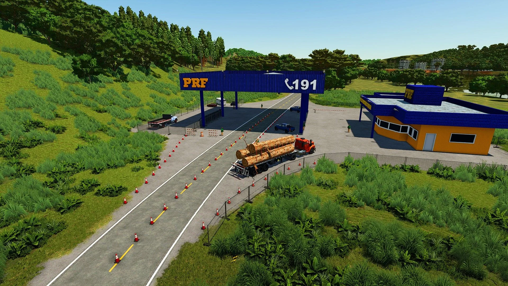 FS25 PRF Station V1.0 Objects Mod FS25 Mod Free Download