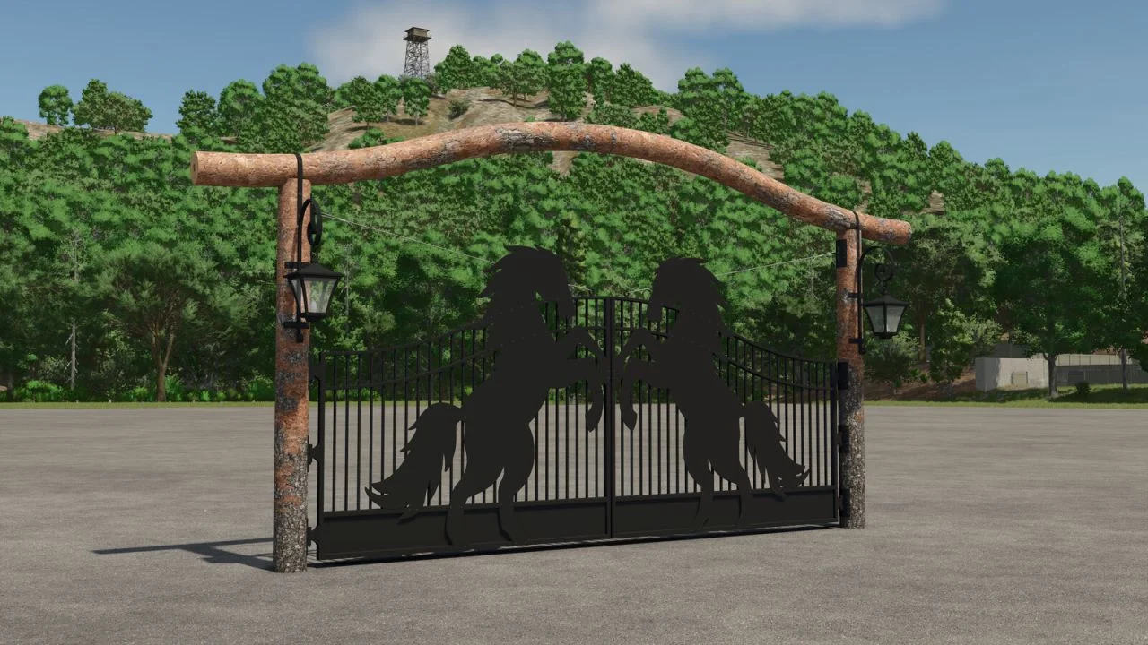 FS25 Ranch Gates And Fences Packs V1.0 Objects Mod FS25 Mod Free Download